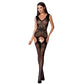 PASSION - KVINNA BS062 BODYSTOCKING SVART EN STORLEK