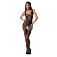 PASSION - WOMAN BS069 BODYSTOCKING BLACK ONE SIZE