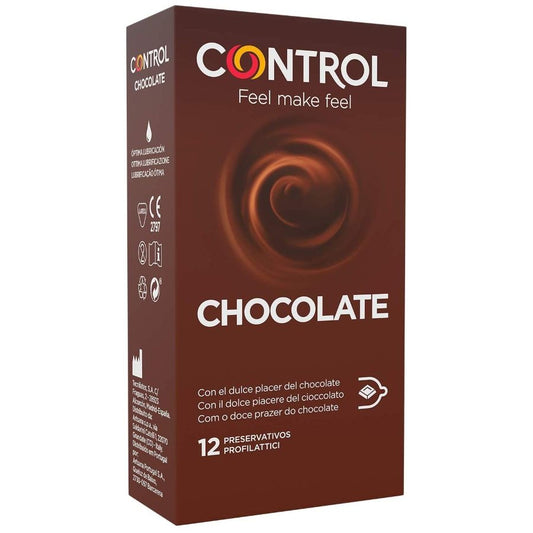 CONTROL - ADAPTA CHOKLADKONDOMER 12 ENHETER