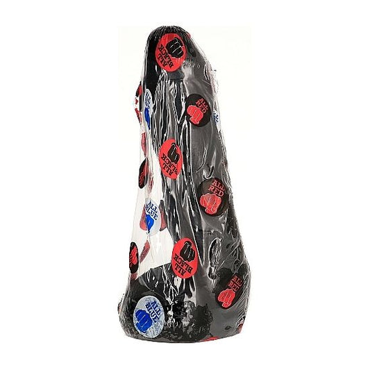 ALL BLACK - REALISTISK ANAL 20 CM