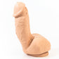 ROSA RUMMET - ELIAN REALISTISK DILDO FLESH 17,5 CM