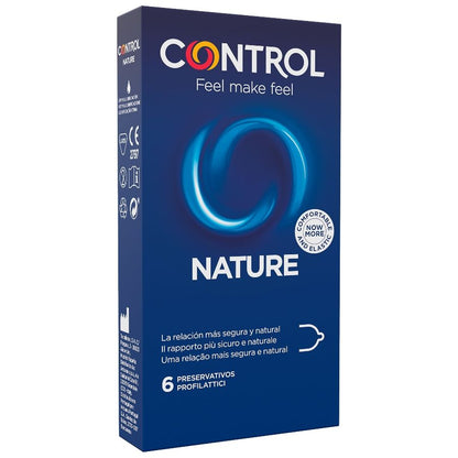 CONTROL - ADAPTA NATURE CONDOMS 6 UNITS - Kink&Play