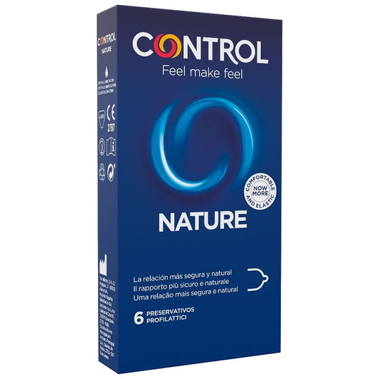 CONTROL - ADAPTA NATURE KONDOMER 6 ENHETER