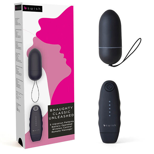 B SWISH - BNAUGHTY CLASSIC UNLEASHED BLACK - Kink&Play