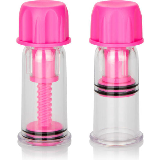 CALEXOTICS - VACCUM TWIST PINK NIPPLES STIMULATING WAVES