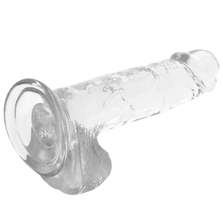 RÖNTGEN - KLAR KUK MED KULOR 20 CM -O- 4,5 CM
