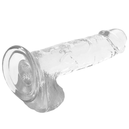 RÖNTGEN - KLAR KUK MED KULOR 20 CM -O- 4,5 CM