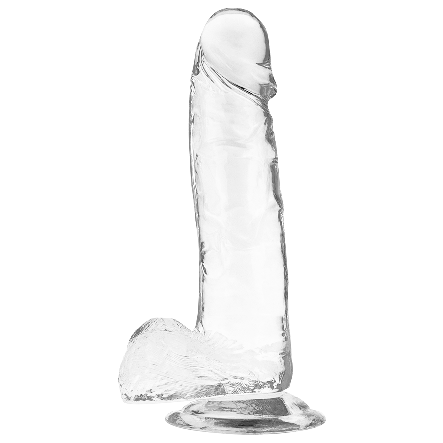 RÖNTGEN - KLAR KUK MED KULOR 20 CM -O- 4,5 CM