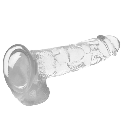 RÖNTGEN - KLAR PENIS MED KULOR 22 CM -O- 4,6 CM
