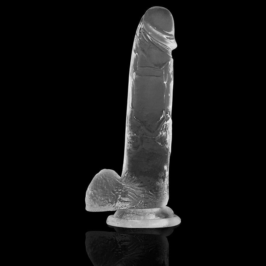 RÖNTGEN - KLAR PENIS MED KULOR 22 CM -O- 4,6 CM