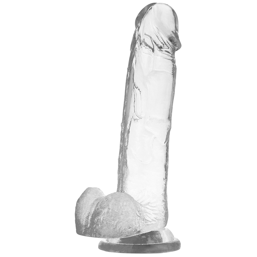 RÖNTGEN - KLAR PENIS MED KULOR 22 CM -O- 4,6 CM