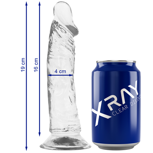 RÖNTGEN – KUK FRI 19 CM –O- 4 CM