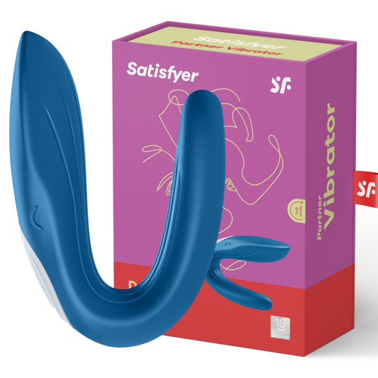 SATISFYER - PARTNER LEKSAKSVALVIBRATOR SOM STIMULERAR BÅDA PARTNERS 2020-UTGÅVA