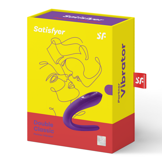SATISFYER - PARTNER LEKSAKSVIBRATOR SOM STIMULERAR BÅDA PARTNERS
