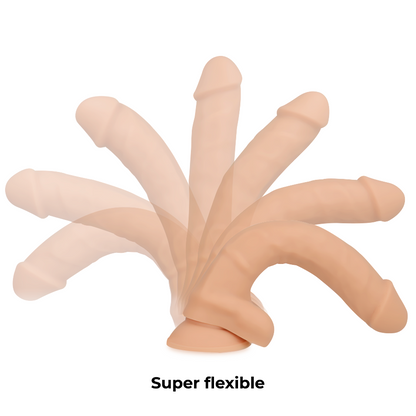 COCK MILLER - SILIKONPENIS MED HÖG DENSITET, BÖJBAR, COCKSIL 24 CM