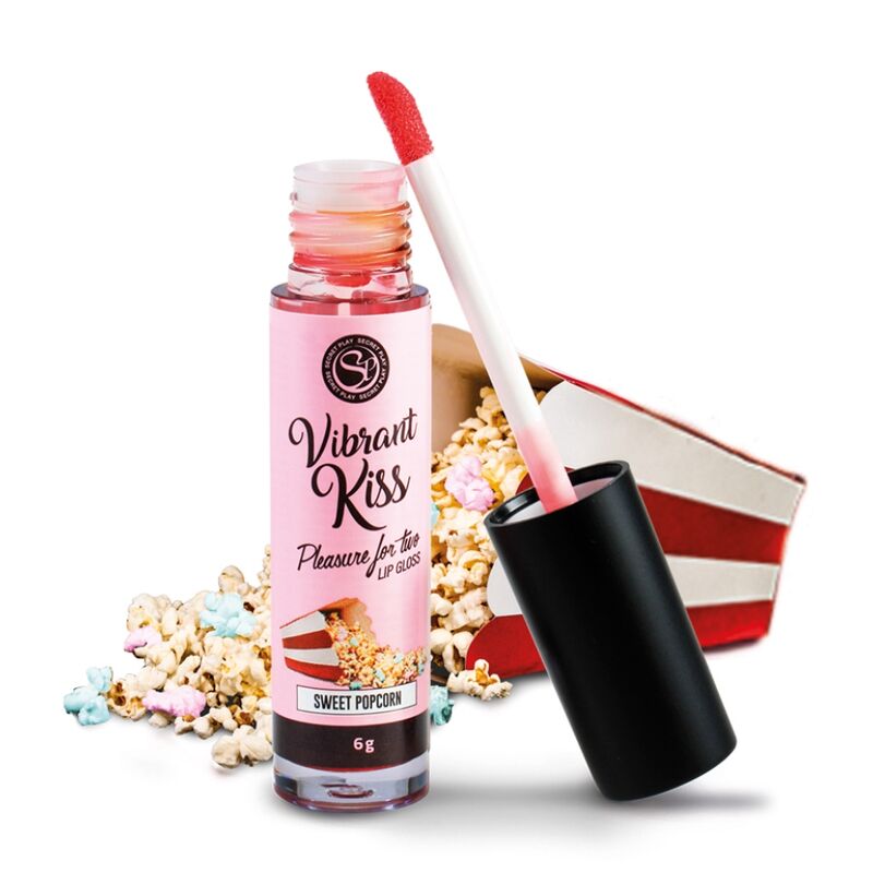SECRETPLAY - LÄPPGLANS VIBRANT KISS SWEET POPCORN