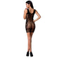 PASSION - KVINNA BS073 BODYSTOCKING EN STORLEK SVART