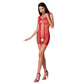 PASSION - KVINNA BS073 BODYSTOCKING EN STORLEK SVART