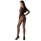 PASSION - KVINNA BS077 BODYSTOCKING EN STORLEK SVART