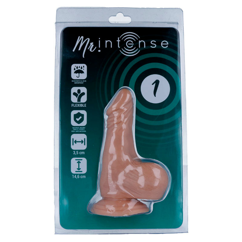 MR INTENSE - 1 REALISTIC COCK 14.6 CM -O- 3.5 CM - Kink&Play