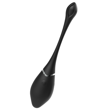 BLACK&SILVER - JENELL UPPLADDNINGSBART VIBRERANDE ÄGG