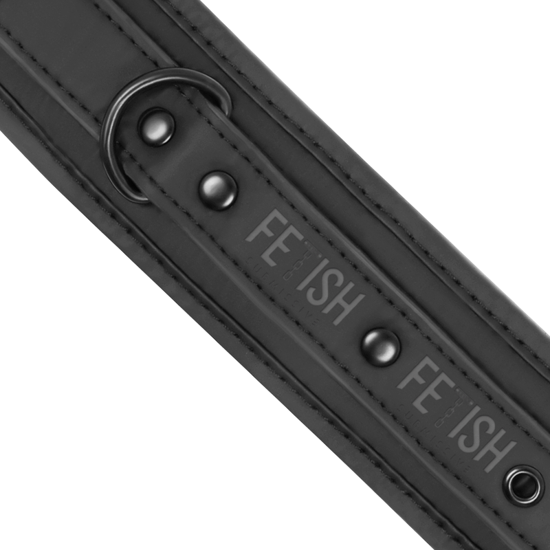 FETISH SUBMISSIVE - OPEN LEGS POSITION WITH NOPRENE LINING HANDCUFFS - Kink&Play