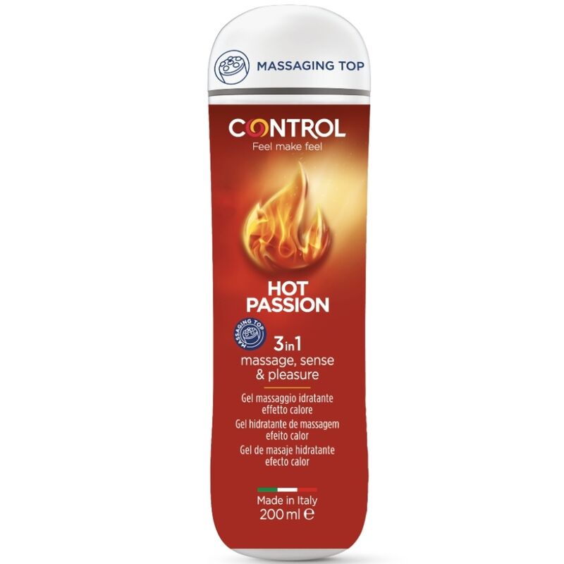 CONTROL - HOT PASSION 3-I-1 GEL 200 ML