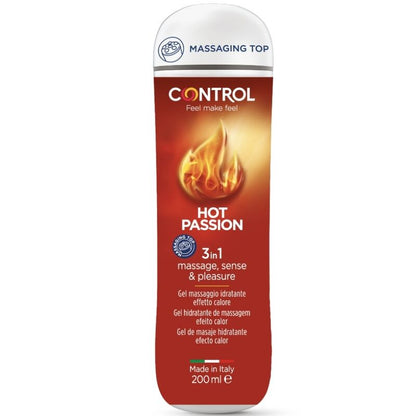 CONTROL - HOT PASSION 3-I-1 GEL 200 ML