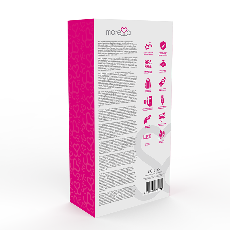 MORESSA - EDGAR PREMIUM SILICONE REMOTE CONTROL - Kink&Play