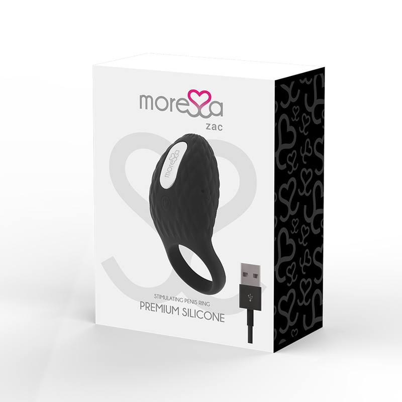 MORESSA ZAC PREMIUM UPPLADDNINGSBAR VIBRERANDE RING