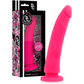 DELTA CLUB - LEKSAKER ROSA DILDO MEDICINSK SILIKON 17 CM -O- 3 CM