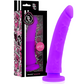 DELTA CLUB - LEKSAKER LILA DILDO MEDICINSK SILIKON 17 CM -O- 3 CM