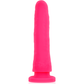 DELTA CLUB - LEKSAKER ROSA DILDO MEDICINSK SILIKON 23 CM -O- 4,5 CM