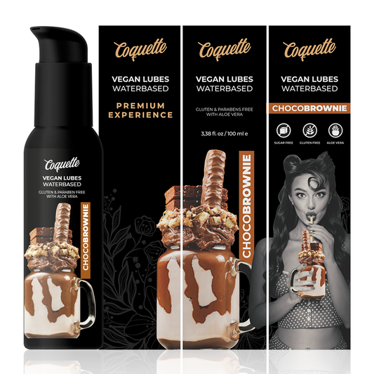 COQUETTE CHIC DESIRE - PREMIUM EXPERIENCE 100ML VEGANSK GLIDMEDEL CHOKOBROWNIE