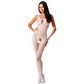 PASSION - KVINNA BS078 BODYSTOCKING EN STORLEK SVART