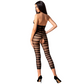 PASSION - KVINNA BS081 BODYSTOCKING SVART EN STORLEK