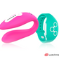 WEARWATCH - DUBBEL TEKNIK WATCHME VIBRATOR FUCHSIA / SJÖVATTEN