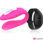 WEARWATCH - WATCHME DUBBELTEKNIKVIBRATOR FUCHSIA/AZABACHE