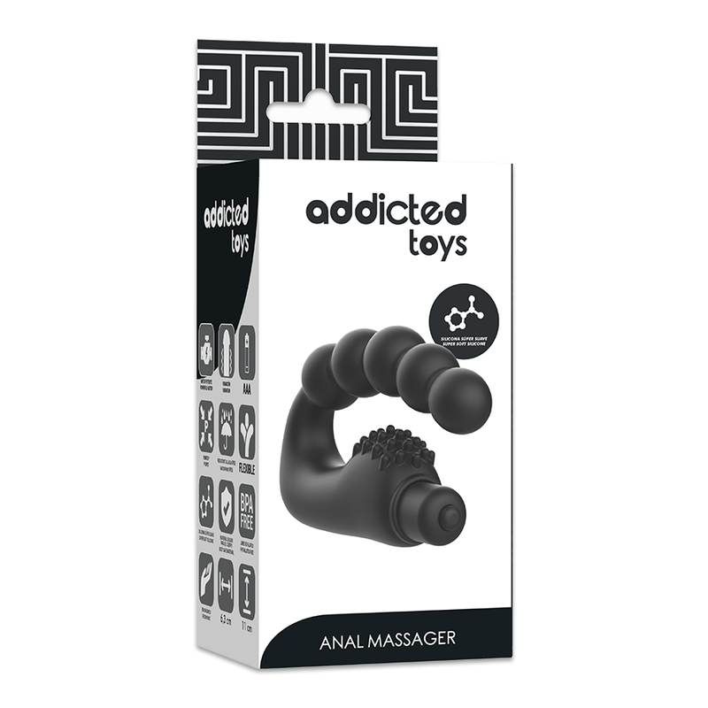 ADDICTED TOYS - ANAL MASSAGEAPPARAT FÖR PROSTATA MED VIBRATION