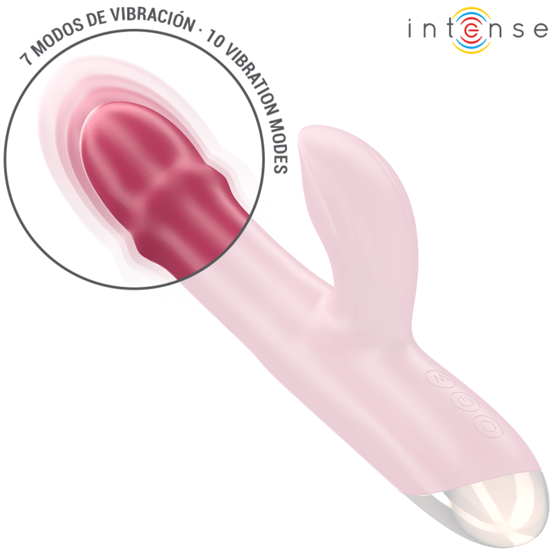 INTENSE - CHLOE MULTIFUNCTION VIBRATOR 3 IN 1 RED - Kink&Play