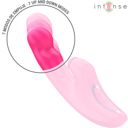 INTENSE - EMI VIBRATOR 13.5 CM MULTIFUNCTION 3 IN 1 10 VIBRATIONS PINK - Kink&Play