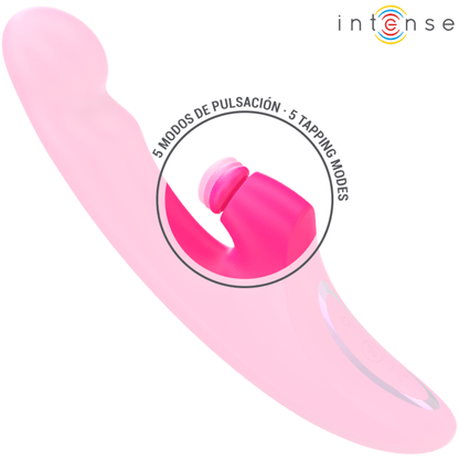 INTENSE - EMI VIBRATOR 13.5 CM MULTIFUNCTION 3 IN 1 10 VIBRATIONS PINK - Kink&Play