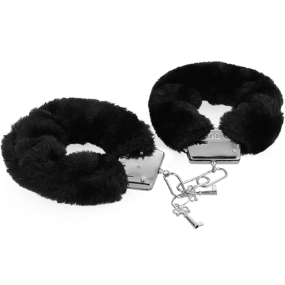 INTENSE - FETISH EROTIC PLAYSET 1 WITH HANDCUFFS, BLIND MASK AND FLOGGER - Kink&Play
