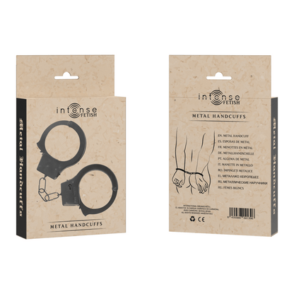 INTENSE - FETISH METAL HANDCUFFS - Kink&Play