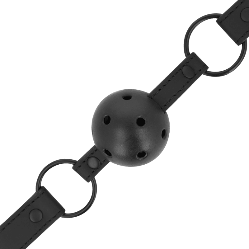 INTENSE - FETISH VEGAN LEATHER BALL GAG - Kink&Play