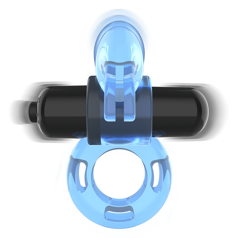 INTENSE - FRY BLUE VIBRATING RING - Kink&Play