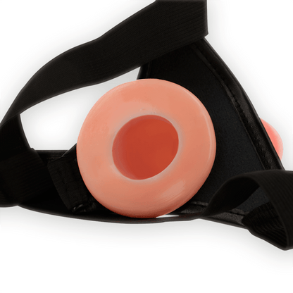 INTENSE - HOLLOW HARNESS WITH DILDO 18 X 3.5 CM - Kink&Play