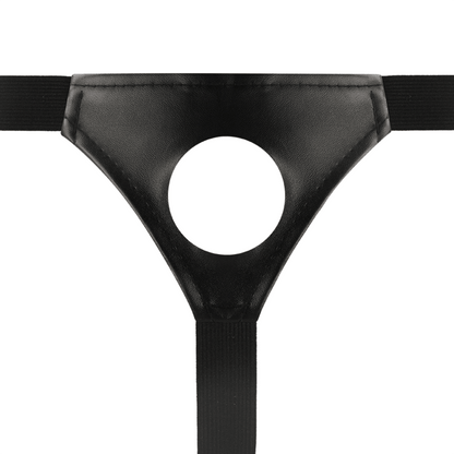 INTENSE - HOLLOW HARNESS WITH DILDO 18 X 3.5 CM - Kink&Play