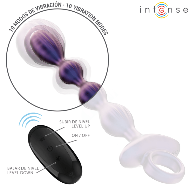 INTENSE - JACKIE VIBRATING ANAL PLUG MODEL 1 REMOTE CONTROL - Kink&Play