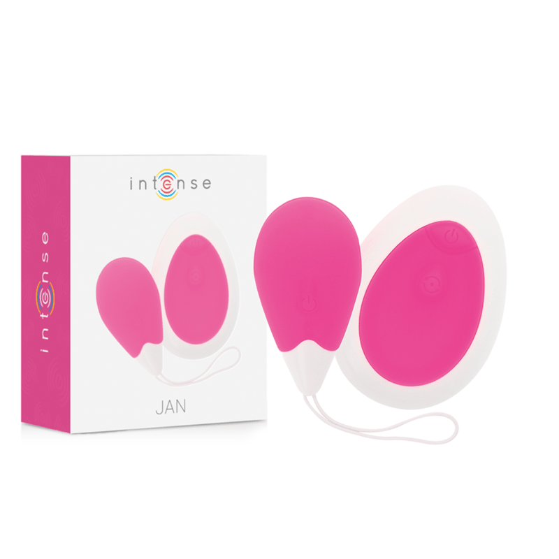 INTENSE - JAN EGG VIBRATOR REMOTE CONTROL PINK - Kink&Play